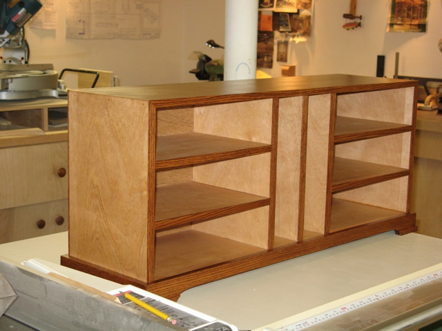 Custom Built-In Desk From Steigerwald Furniture, Whitby.