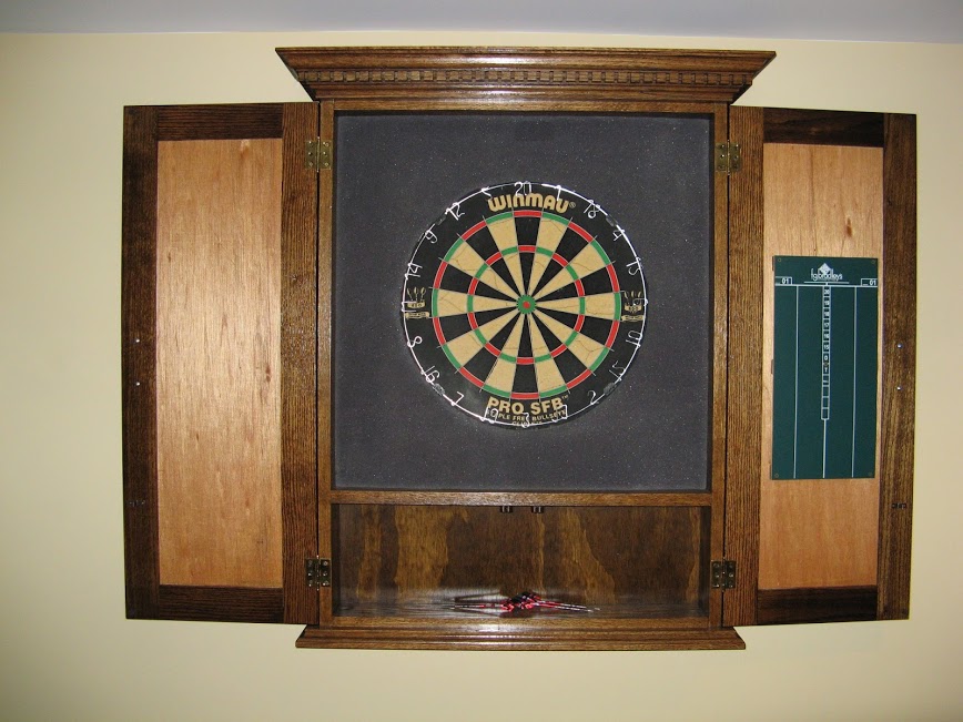 Custom Built Dart Board